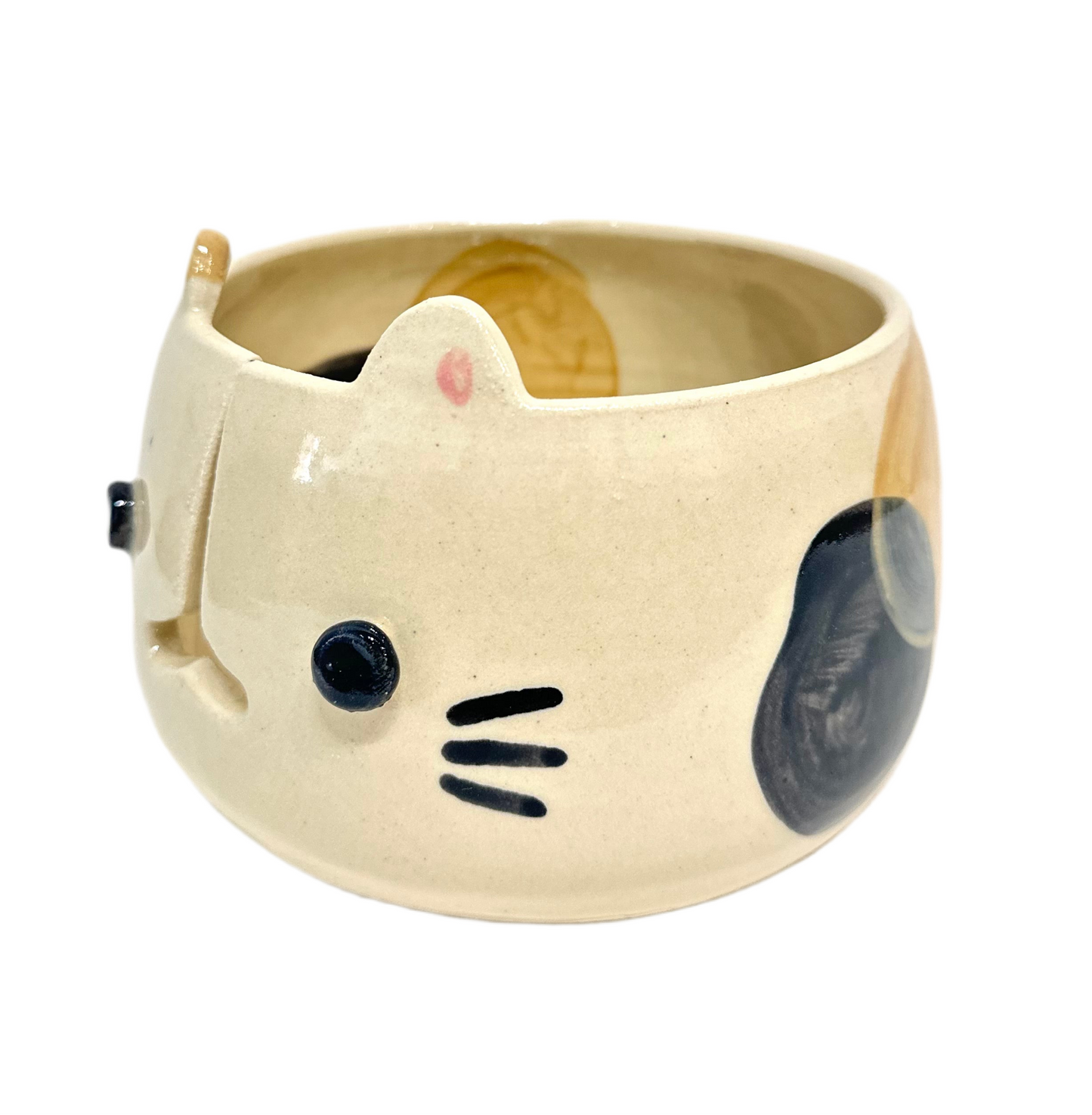 Cat Yarn Bowl