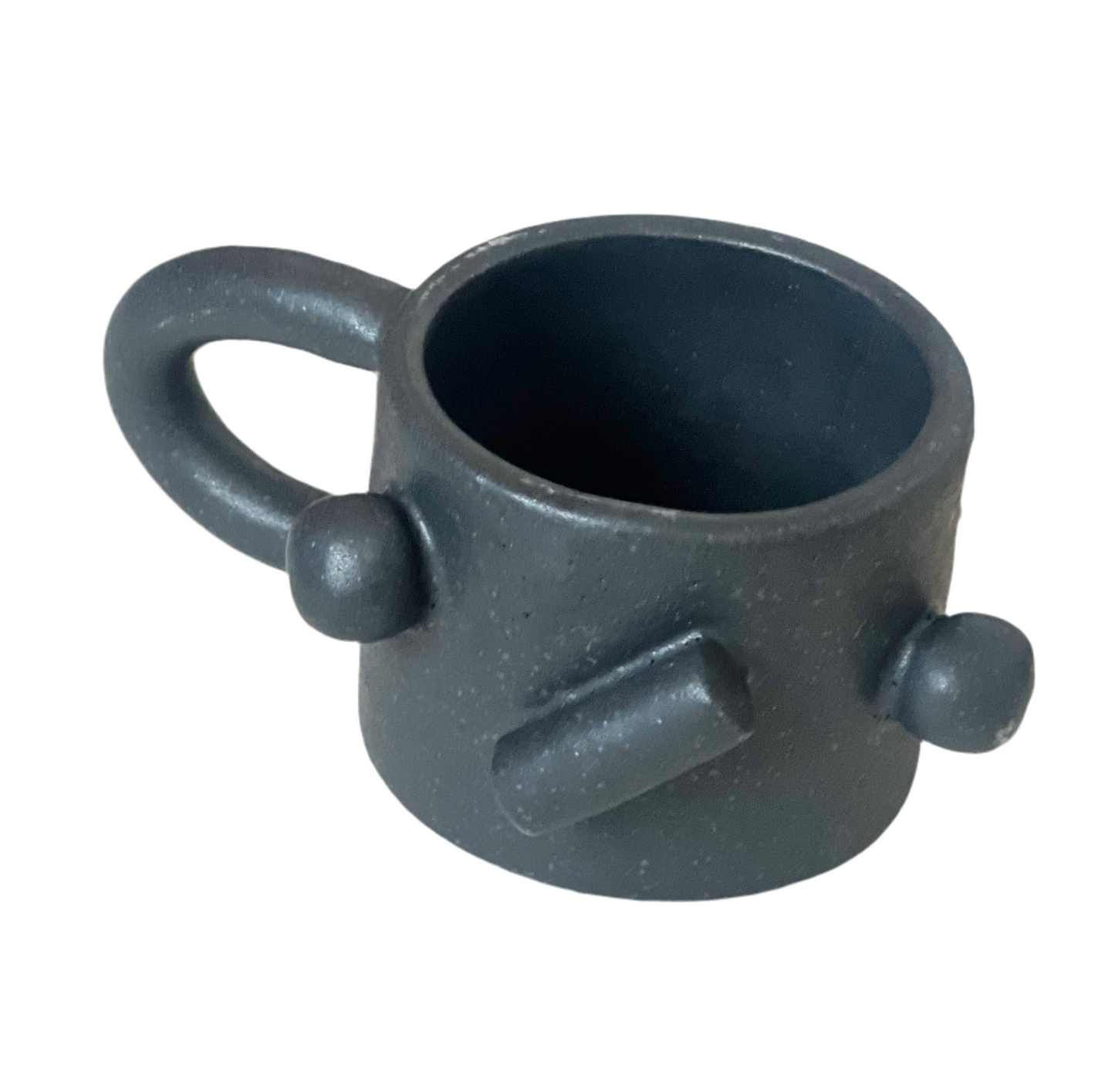 Wide shapes mug black