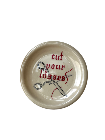 Cut Your Losses Plate