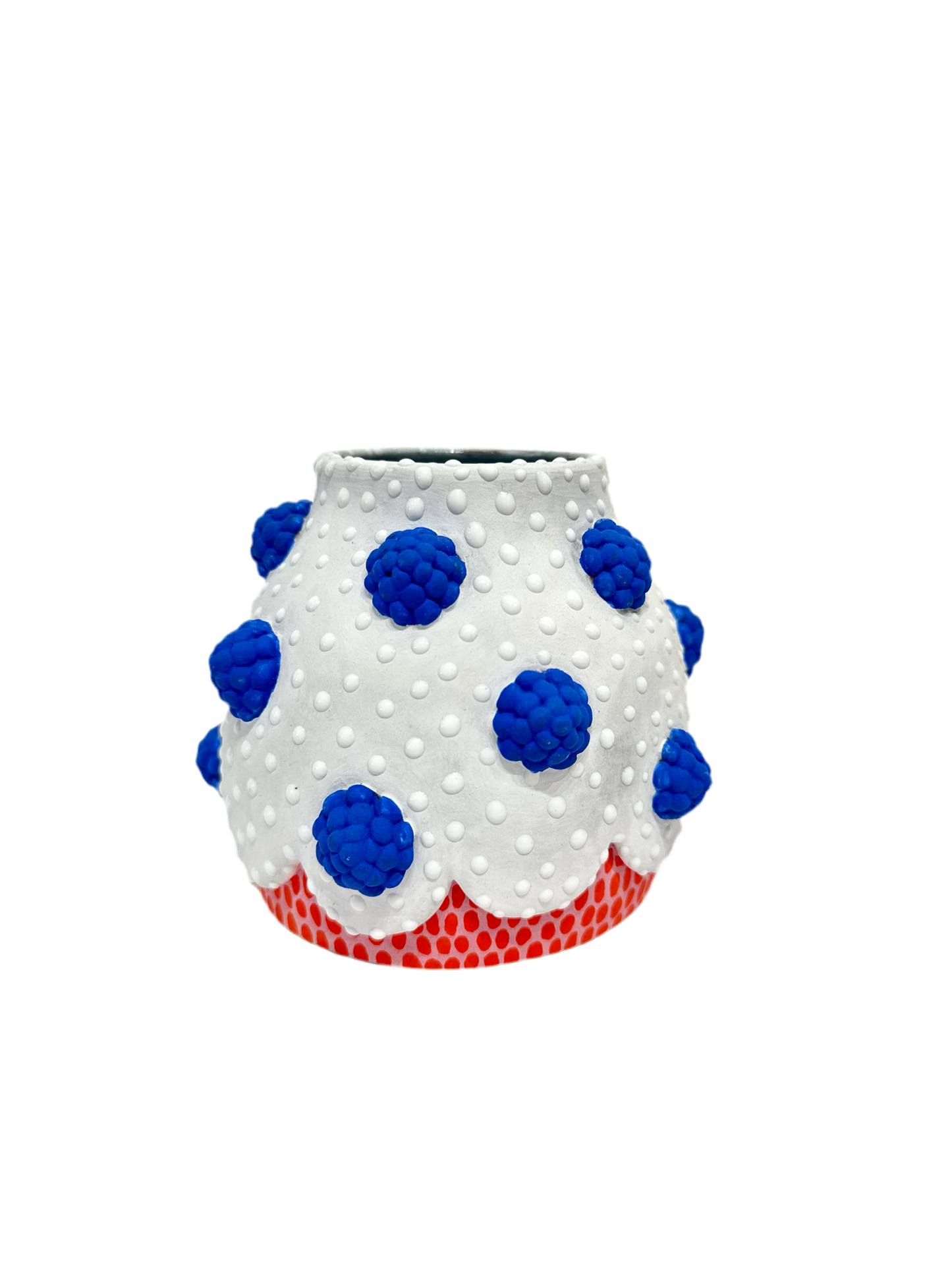 Blue Berry Softie Vase