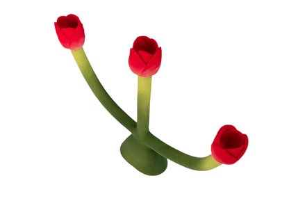 Large tulip candelabra