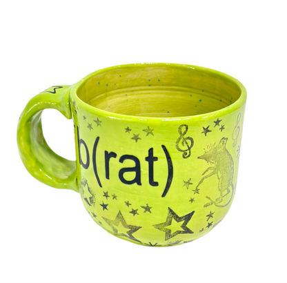 Brat mug with handle