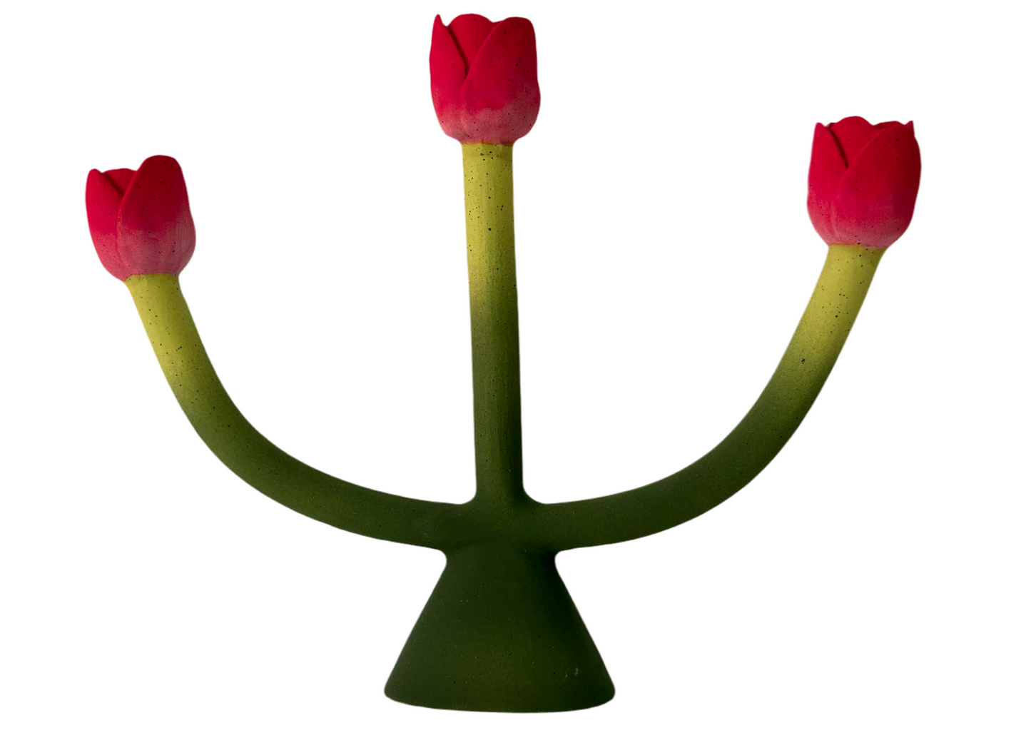 Large tulip candelabra