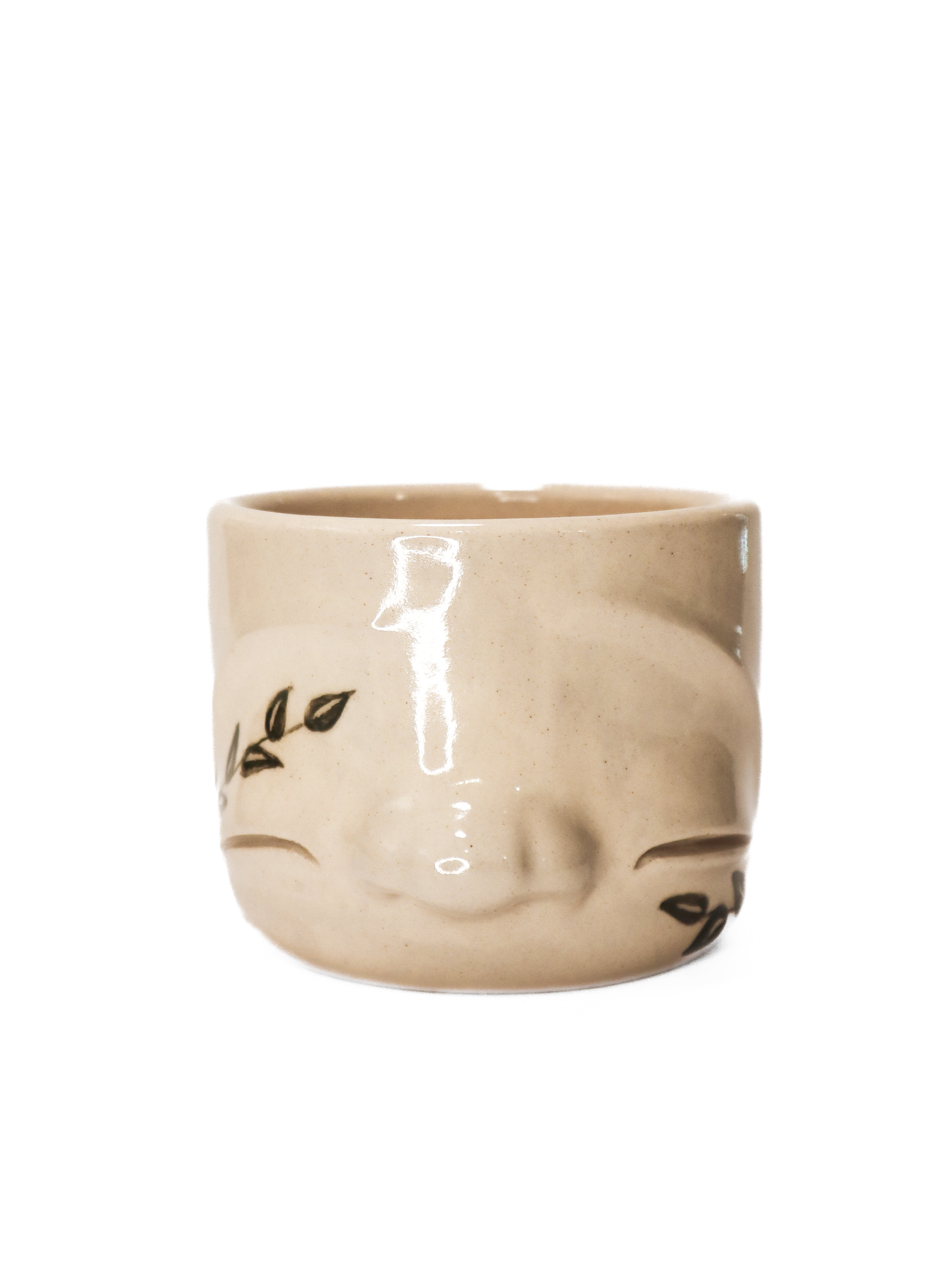TERRA HUMIDA Ceramics Leaves Bomo Pot
