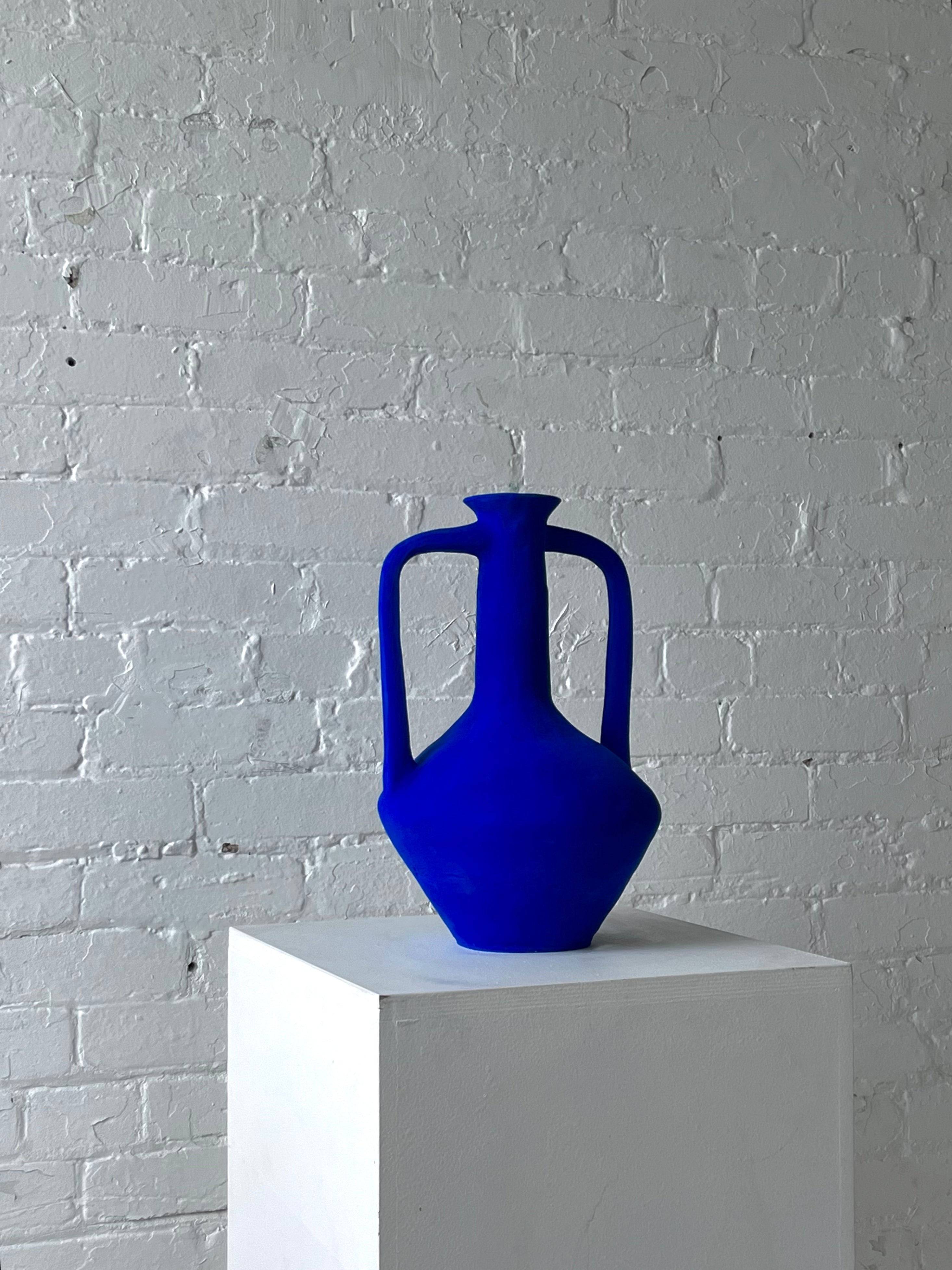 Solem Ceramics Amphora 2 in Matte Cobalt