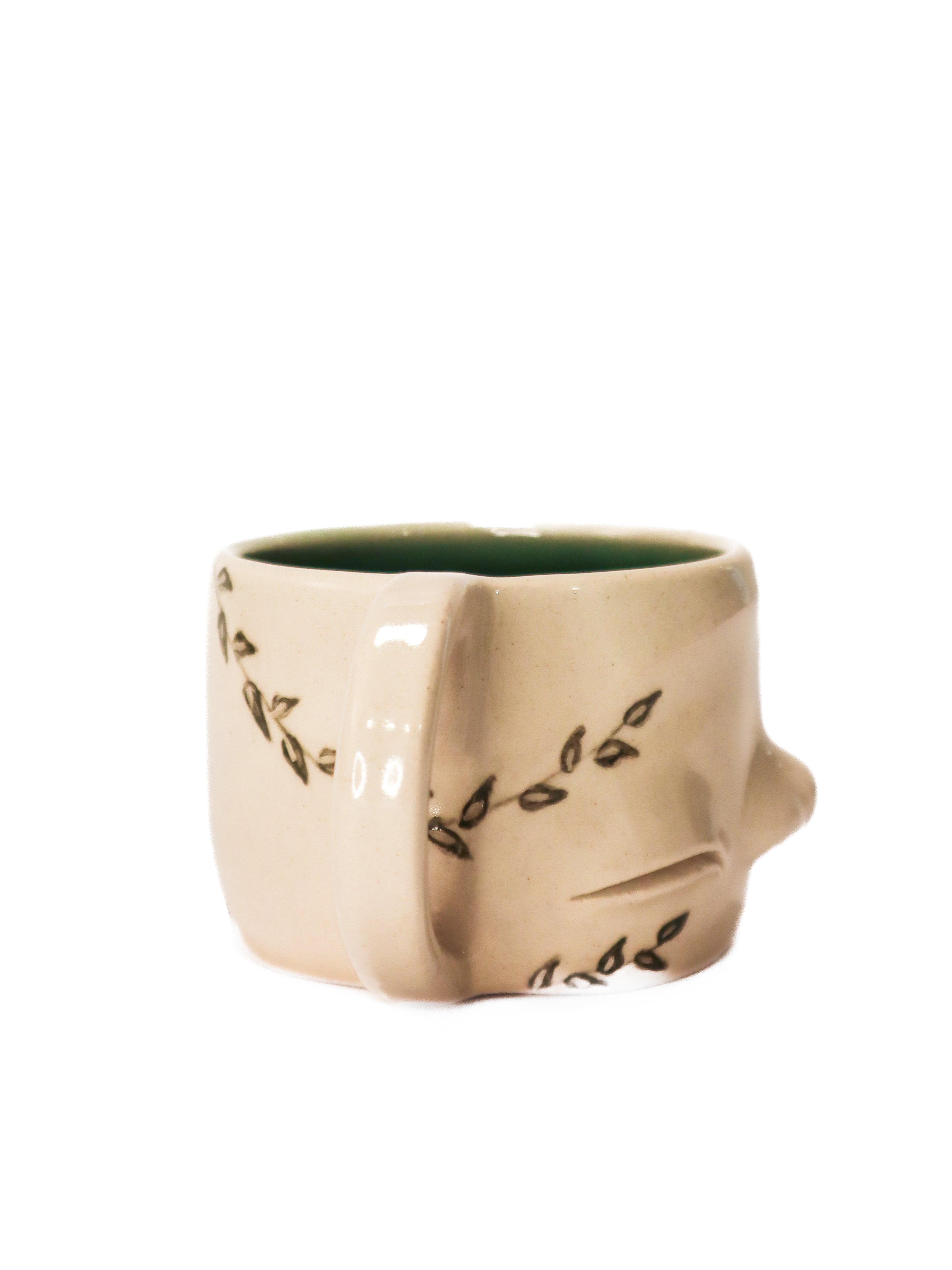 TERRA HUMIDA Ceramics Leaves Bomo Mug
